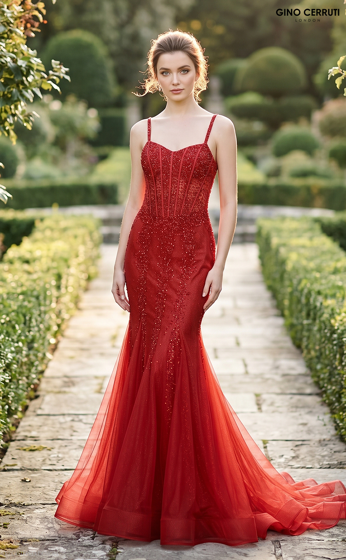 gino cerruti red dress 6534L By Gino Cerruti | Beau Belles